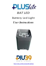 PLUSLITE BAT LED User Instructions preview