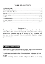 Preview for 2 page of PLUSLITE BAT LED User Instructions