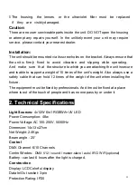 Preview for 4 page of PLUSLITE BAT LED User Instructions