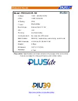 Preview for 13 page of PLUSLITE FRESLED 100 User Instructions