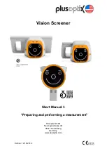 PLUSOPTIX Vision Screener Short Manual предпросмотр