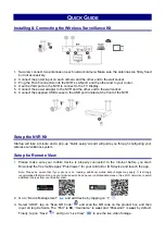 Preview for 1 page of Plustek HD Wireless Series Quick Manual