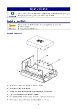 Preview for 3 page of Plustek nvrx880p Quick Manual