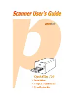 Plustek OpticFilm 120 User Manual preview