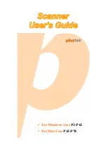 Preview for 1 page of Plustek P2-P42 User Manual