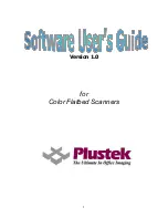 Plustek V1.0 Software User'S Manual preview