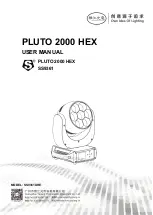 Предварительный просмотр 2 страницы Pluto 2000 HEX User Manual