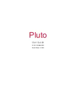 Pluto SP-001 User Manual preview