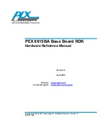 PLX Technology PEX 8615A Hardware Reference Manual preview