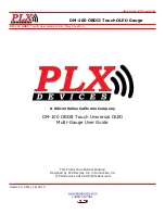 PLX DM-100 User Manual preview