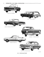 Предварительный просмотр 3 страницы Plymouth Barracuda 1965 Service – Technical Manual