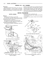 Предварительный просмотр 49 страницы Plymouth Barracuda 1965 Service – Technical Manual