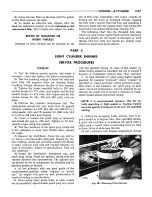 Предварительный просмотр 284 страницы Plymouth Barracuda 1965 Service – Technical Manual