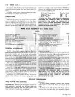 Preview for 87 page of Plymouth Barracuda 1969 Service Manual