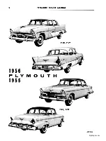 Preview for 3 page of Plymouth Belvedere 1955 Service Manual