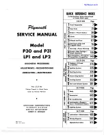 Preview for 2 page of Plymouth Belvedere 1957 Service Manual