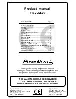 Предварительный просмотр 1 страницы Plymovent Flex-Max FM-1520 Product Manual