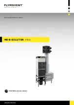 Предварительный просмотр 1 страницы Plymovent MDB-DILUTER PRO Installation And User Manual