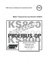 Preview for 3 page of PMA 9407-480-30001 Interface Manual