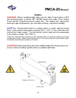 Preview for 25 page of PMC MN-06001 Manual