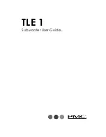 PMC TLE 1 User Manual предпросмотр