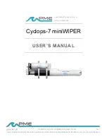 Preview for 1 page of PME Cyclops-7 User Manual