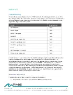 Preview for 3 page of PME Cyclops-7 User Manual