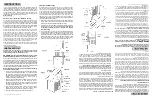 Preview for 2 page of PMI Aerocool BW5502 Owner'S Manual