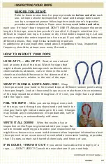 Preview for 15 page of PMI LIFE SAFETY ROPE Manufacturer'S Instructions