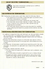 Preview for 19 page of PMI LIFE SAFETY ROPE Manufacturer'S Instructions