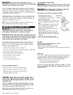 Preview for 4 page of PMI Master Blaster MB8 Owner'S Manual