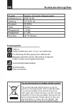 Предварительный просмотр 9 страницы PMR Nordic MSS-303B User Manual