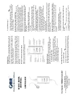 PMR PMRMAF2C2-X-RET User Manual preview