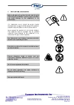 Предварительный просмотр 5 страницы PMT TV4000LT Manual