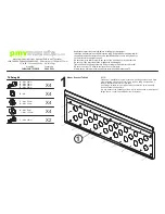 Предварительный просмотр 1 страницы PMV Mounts PMVMOUNTECHXFB Mounting Instructions