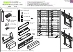 Preview for 1 page of PMV Mounts PMVSTANDEL Assembly Instructions Manual