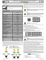 Pneumax AIRPLUS SAFELINE Installation, Use And Maintenance Instructions предпросмотр