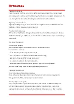 Preview for 11 page of Pneusej Venga 400 Operation Manual