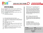 PNH Canada Series User Manual preview