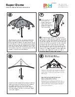 Preview for 4 page of PNH Super Dome Instruction Manual