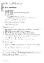 Preview for 1 page of PNI Adventure F450 Quick Start Manual