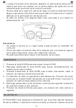 Предварительный просмотр 24 страницы PNI Clementine 8480BT User Manual