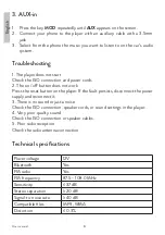 Предварительный просмотр 8 страницы PNI Clementine 8550BT User Manual