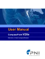 Preview for 1 page of PNI CompassPoint V2Xe User Manual