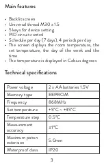 Preview for 3 page of PNI CT25T User Manual