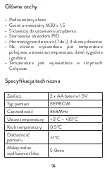 Preview for 94 page of PNI CT25T User Manual