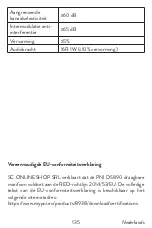 Предварительный просмотр 135 страницы PNI DS890 User Manual