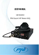 Предварительный просмотр 9 страницы PNI Escort HP 8000 ASQ User Manual