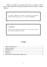 Preview for 2 page of PNI escort HP 8001 ASQ User Manual