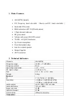 Preview for 11 page of PNI escort HP 8001 ASQ User Manual